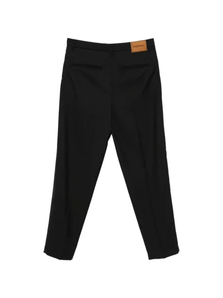 Pantaloni Emporio Armani cu autograf negru