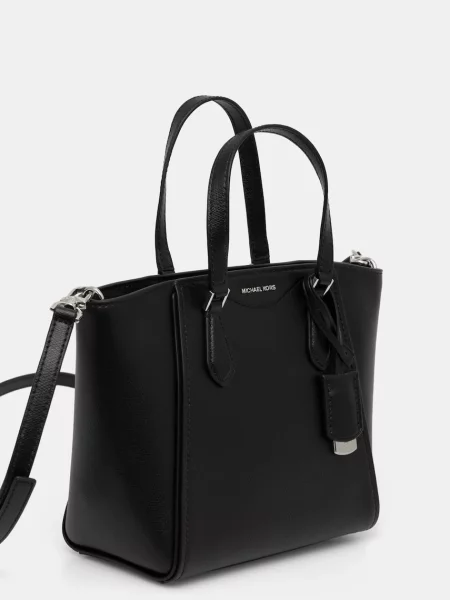 Torebka crossbody Michael Kors skórzana czarna