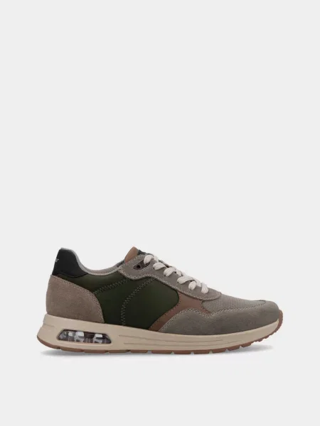 Кросівки RIEKER шкіра/штучна шкіра коричневий