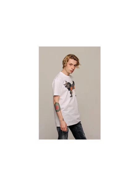 Tricou Dsquared alb