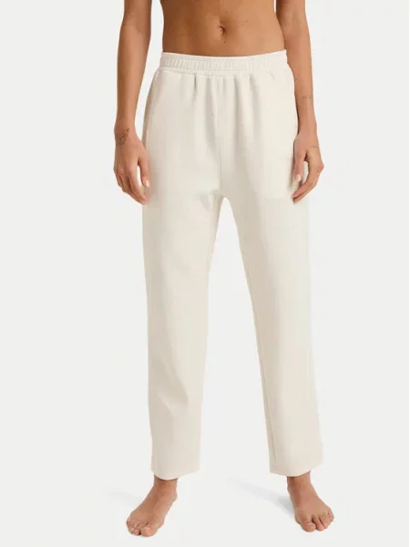 Roxy Spodnji del trenirke Rise & Vibe Sweets Écru