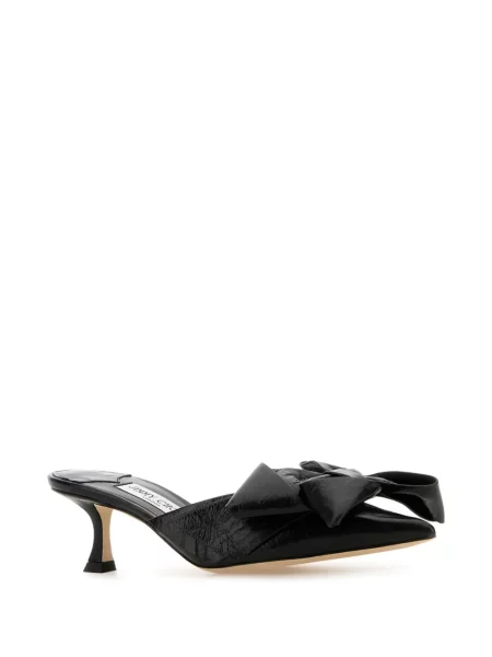 Papuci tip mules Jimmy Choo negru