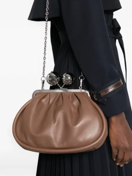 Bőr utazótáska Weekend Max Mara