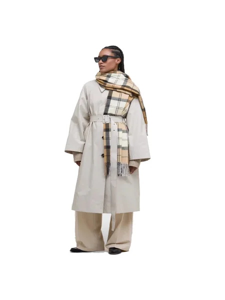 Šatka Barbour modrá