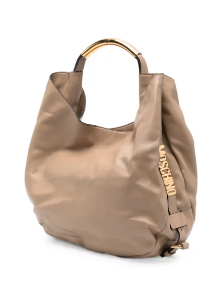 Geantă shopper Moschino cu autograf