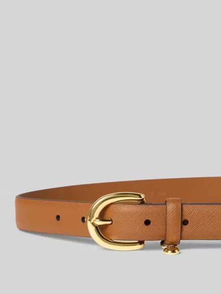 Pasek LAUREN RALPH LAUREN brązowy