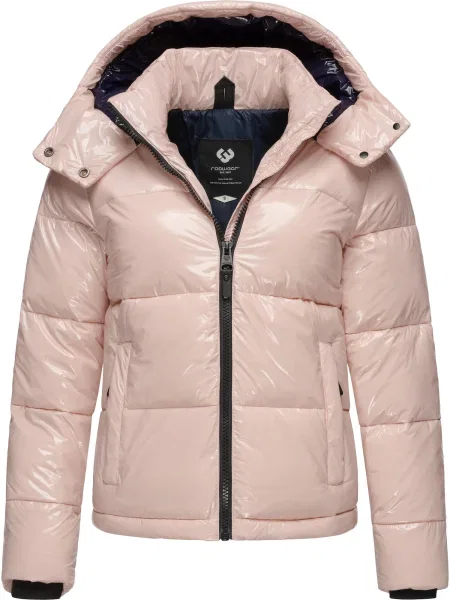 Ragwear Geacă de iarnă Roobie rosé negru