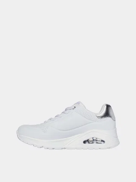 Кожаные кроссовки Skechers белые