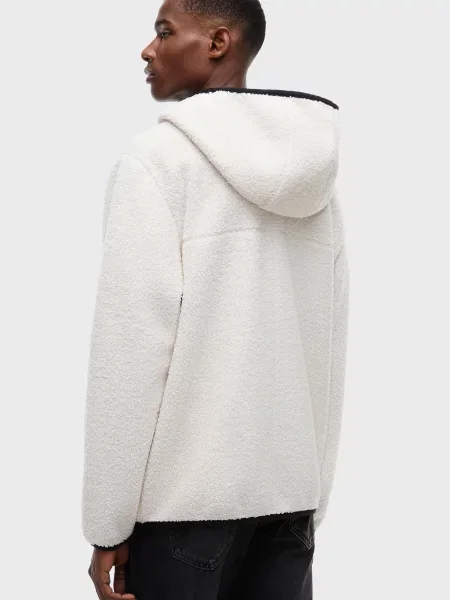 Худи Tommy Jeans тедди белое