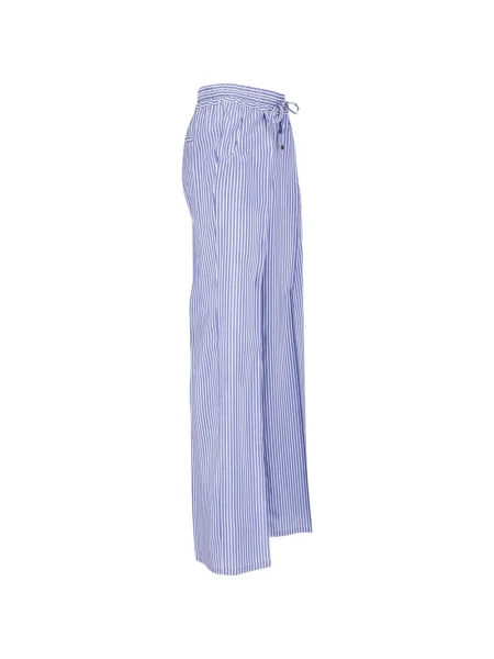 Pantaloni Kiton cu dungi albastru