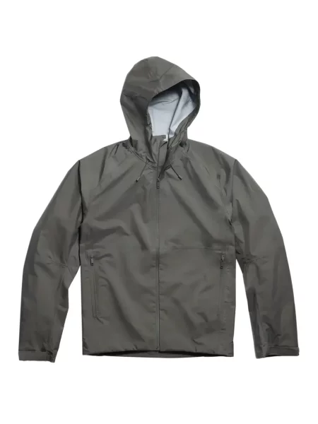 Geacă Canada Goose cu glugă cu autograf gri
