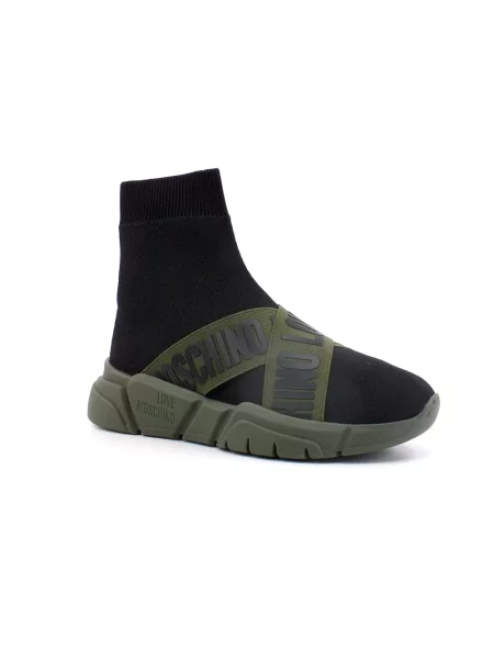 Sneakersy Love Moschino czarne