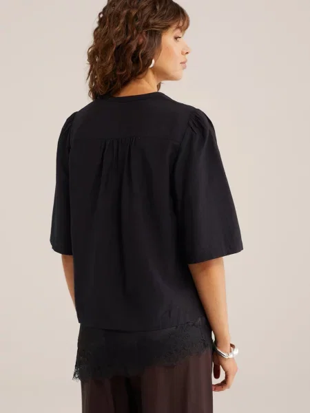 WE Fashion Bluză negru