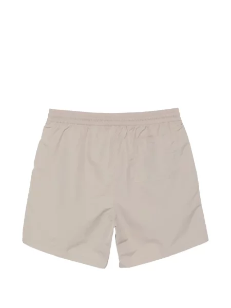 Slip de baie Brunello Cucinelli cu broderie cu cordon