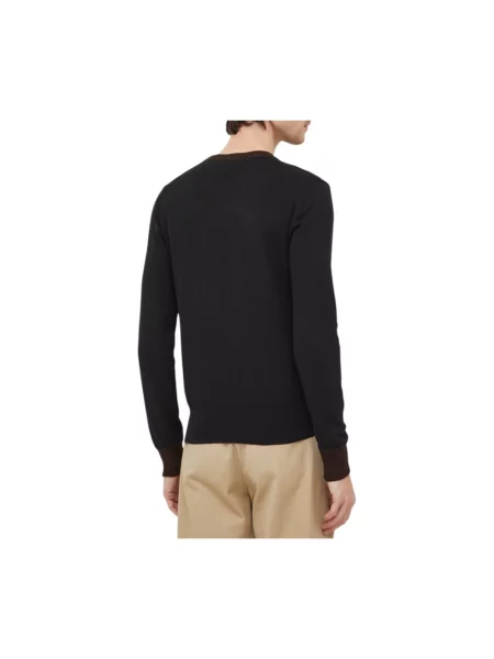 Sweter Trussardi czarny
