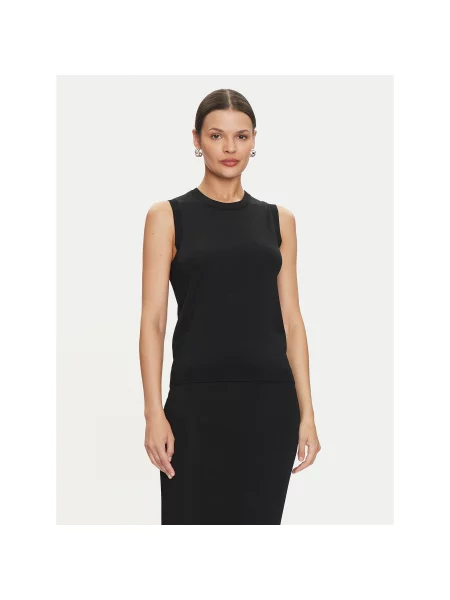 Armani Exchange Топ Slim Fit чорний