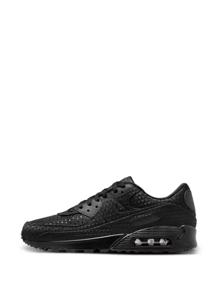 Sneakerși Nike Air Max 90 cu șireturi din dantelă negru