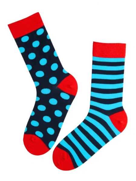 Sokisahtel Čarape VALDO mismatched socks for men' plava