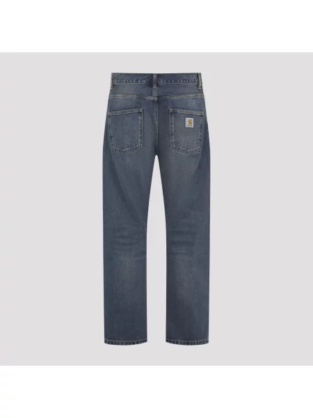 Jeansy Carhartt Wip niebieskie
