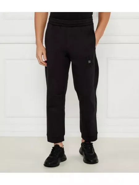 HUGO Jogger nadrág Debospant | Straight fit fekete
