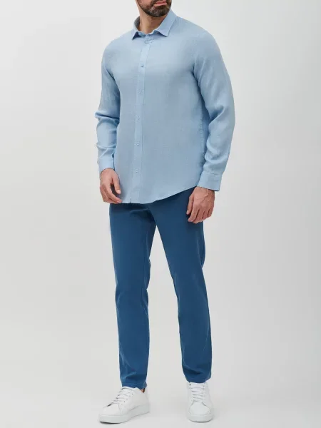 Рубашка Armani Exchange голубая