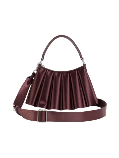 Lacoste torebka crossbody fioletowa