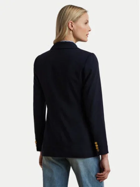 LAUREN RALPH LAUREN Sakoi Straight Fit tamnoplava