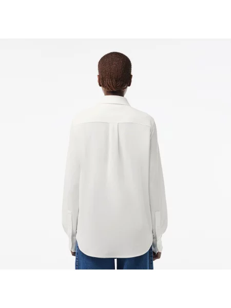 Lacoste сорочка Regular Fit біла