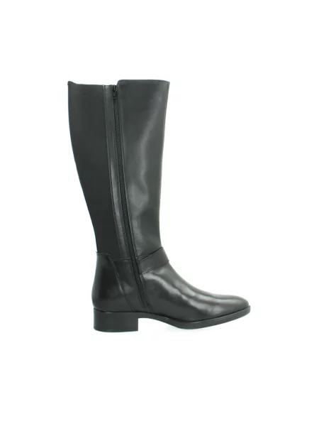 Geox Obuwie Kobieta 38 EU Stylowe wysokie buty dla kobiet czarny