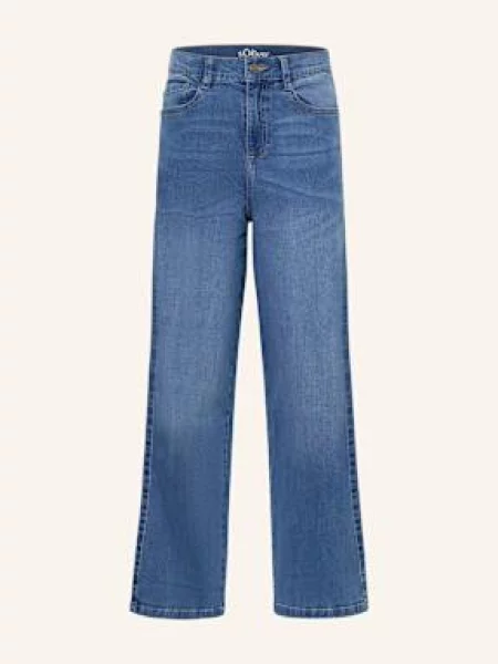 S.Oliver Red Džíny Relaxed Fit blue červené