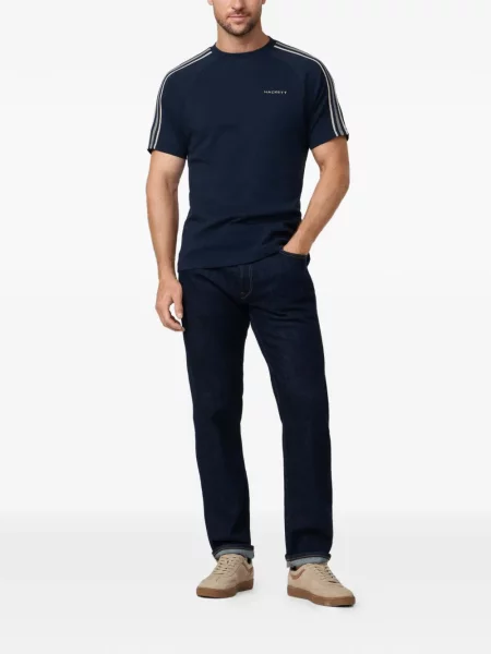 Scurt tricou Hackett London albastru