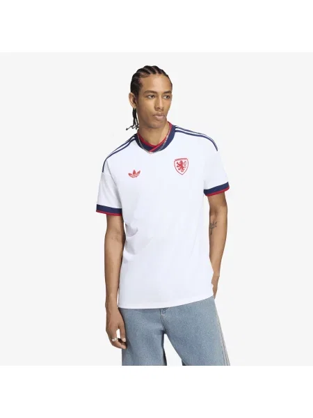 Светр Adidas Performance з джерсі білий