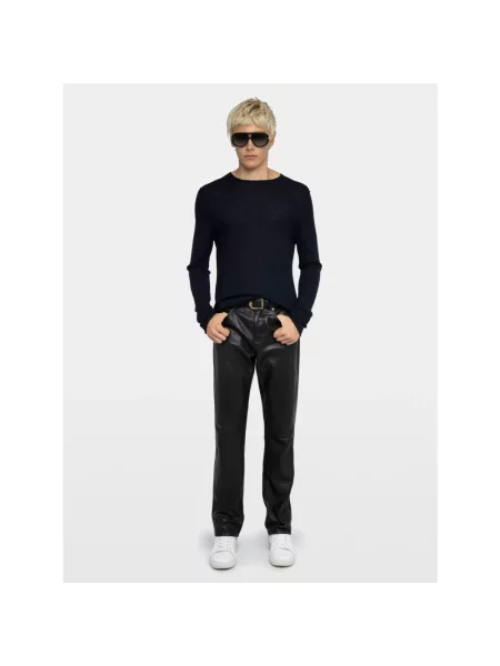 Sweter Zadig & Voltaire z kaszmiru niebieski