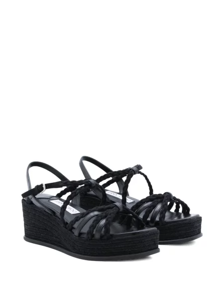 Espadrile Jimmy Choo cu platformă negru