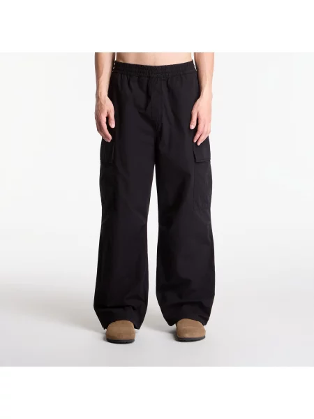 Kalhoty Carhartt WIP Mandler Cargo Pant UNISEX Black Garment Dyed XXL černé