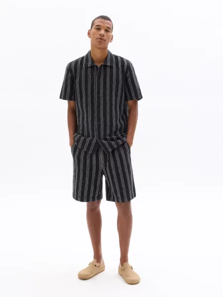 Pantaloni scurți Celio negru
