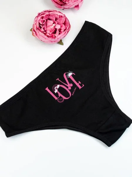 ISSA Plus Труси Чорний Текстиль