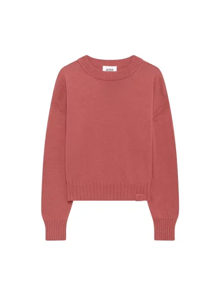Sweter Alpha Studio różowy