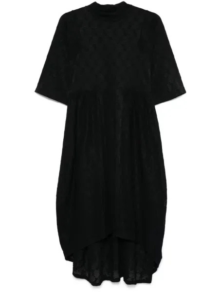 Rochie midi Henrik Vibskov până la genunchi de costum negru