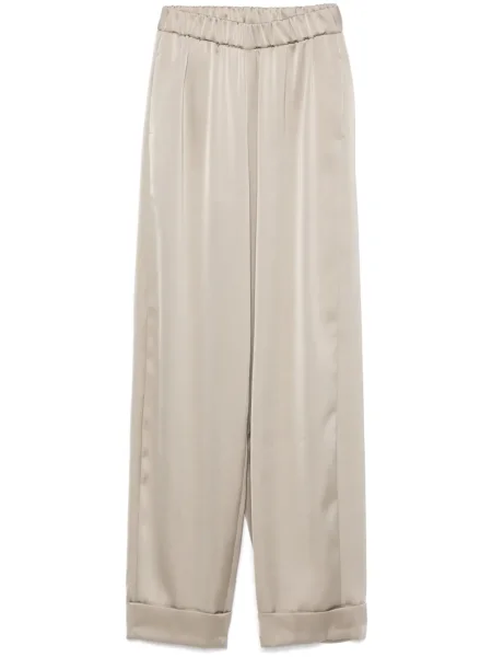 Satynowe spodnie Blanca Vita