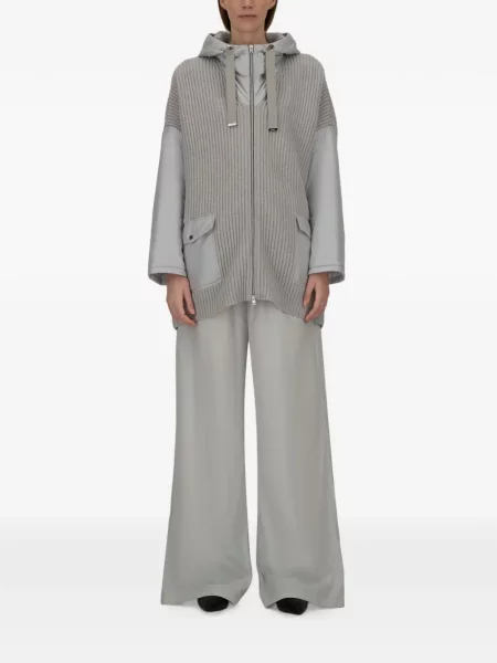 Cardigan Herno tricotate gri