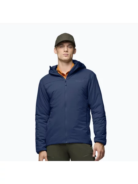 Zateplená bunda NORRONA Femund Hood indigo night