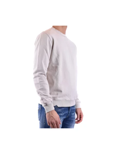Bluza Paolo Pecora z przetarciami beżowa