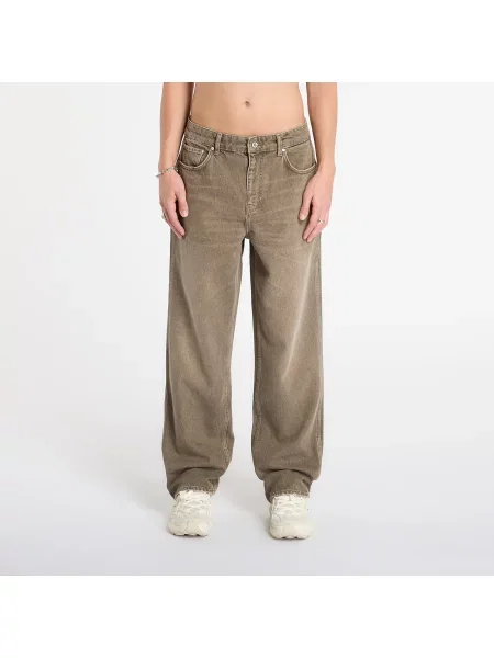 Pantaloni REPRESENT R3 Baggy Denim Washed Olive 33 kaki