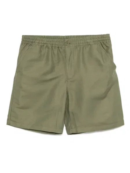 Pantaloni scurți Lacoste cu cordon verde