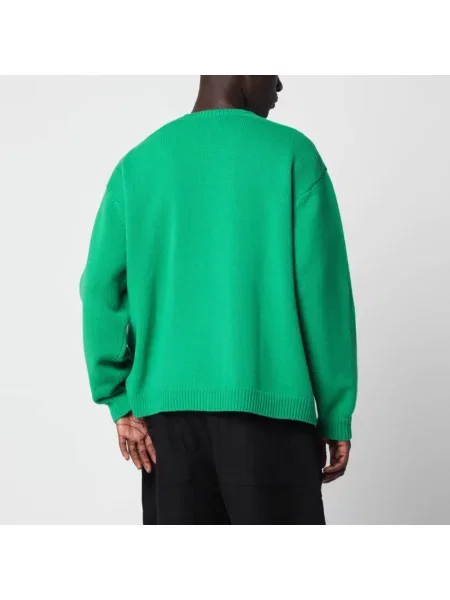 Sweter Studio Nicholson wełniany zielony