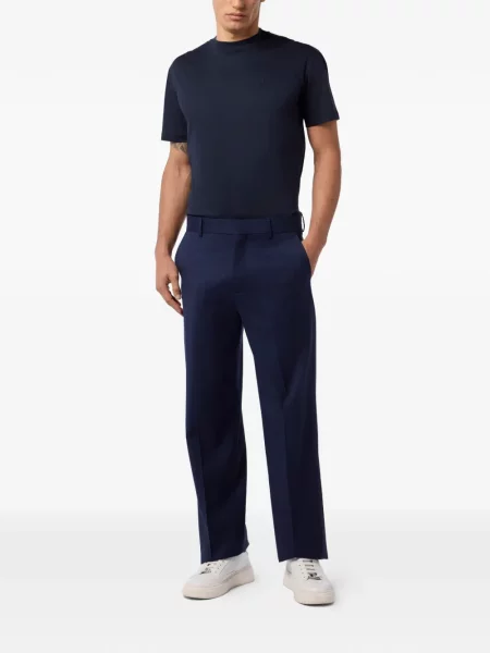 Pantaloni Billionaire de lână albastru