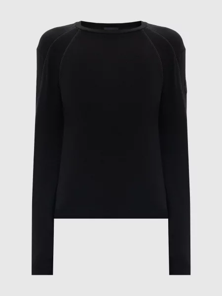 Лонгслив Moncler черный