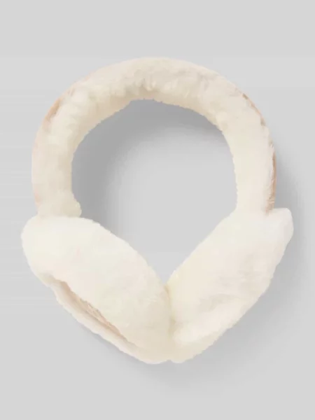 Czapka Ugg zamszowa beżowa