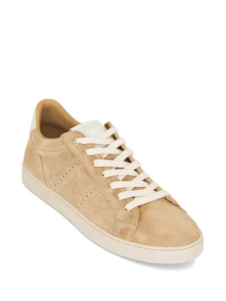 Sneakerși Rubirosa cu șireturi din piele de căprioară